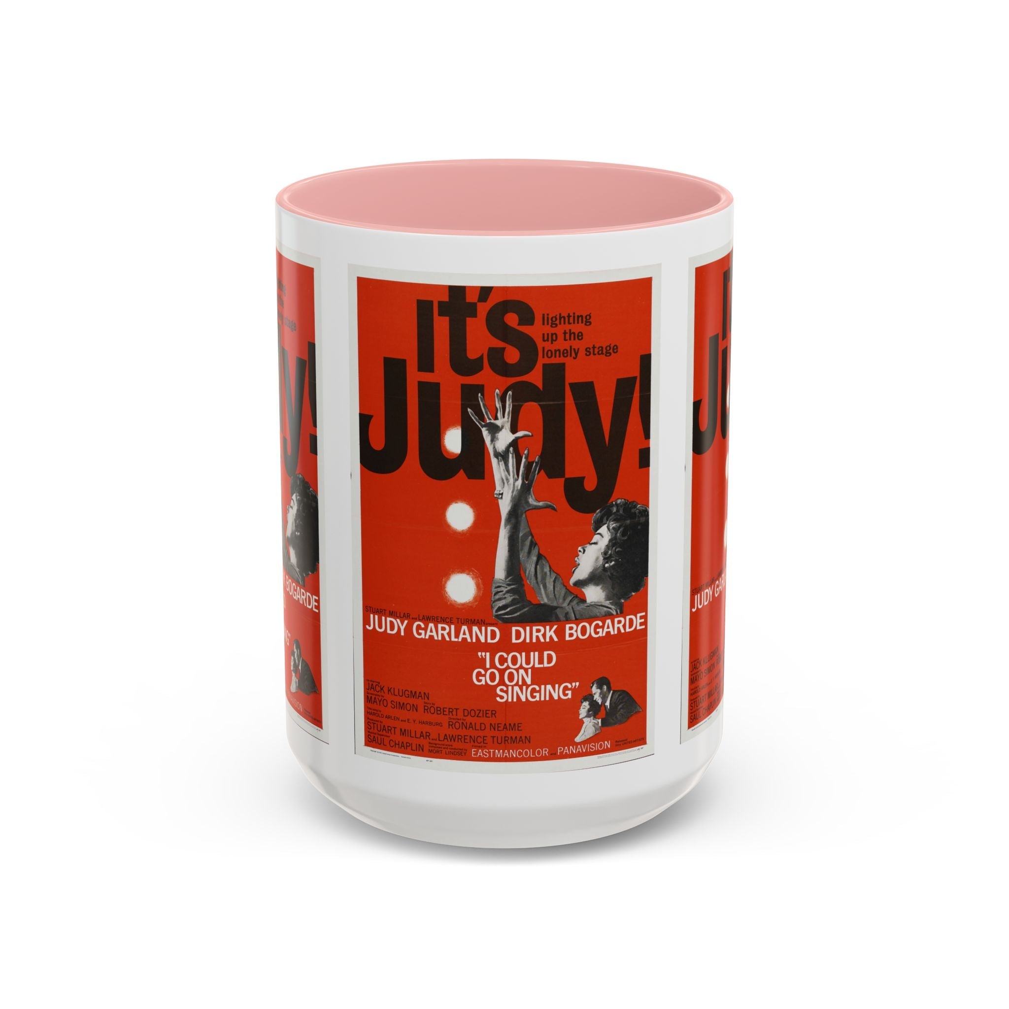 Cult Classic Movie Poster Art Accent Coffee Mug (11, 15oz) - It's Judy 1968 - POPvault