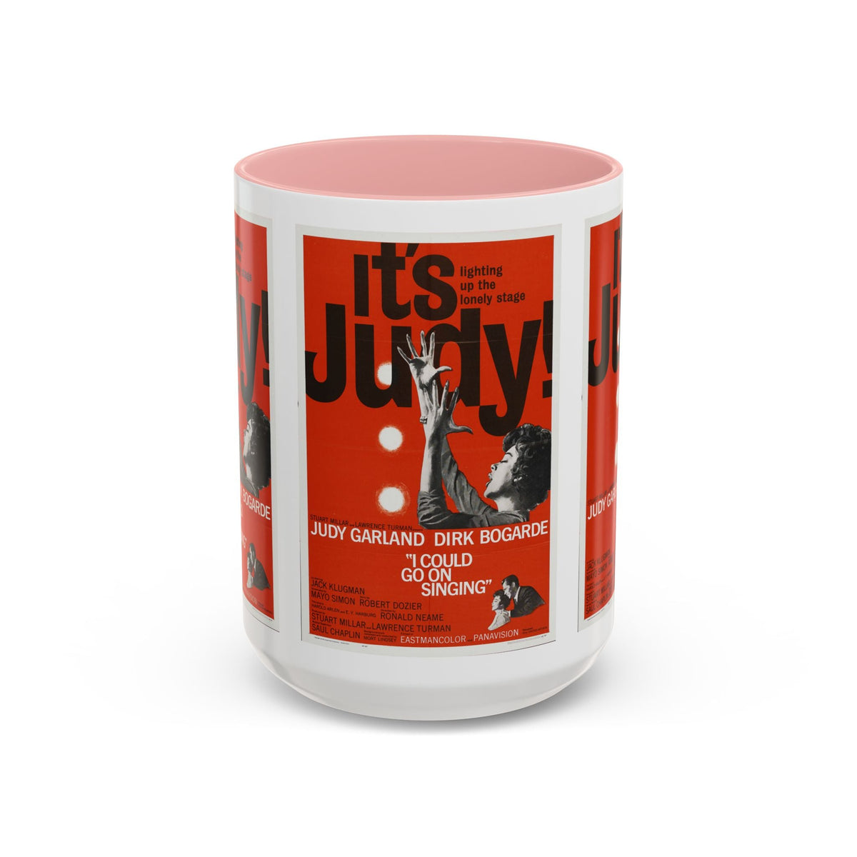 Cult Classic Movie Poster Art Accent Coffee Mug (11, 15oz) - It's Judy 1968 - Mug