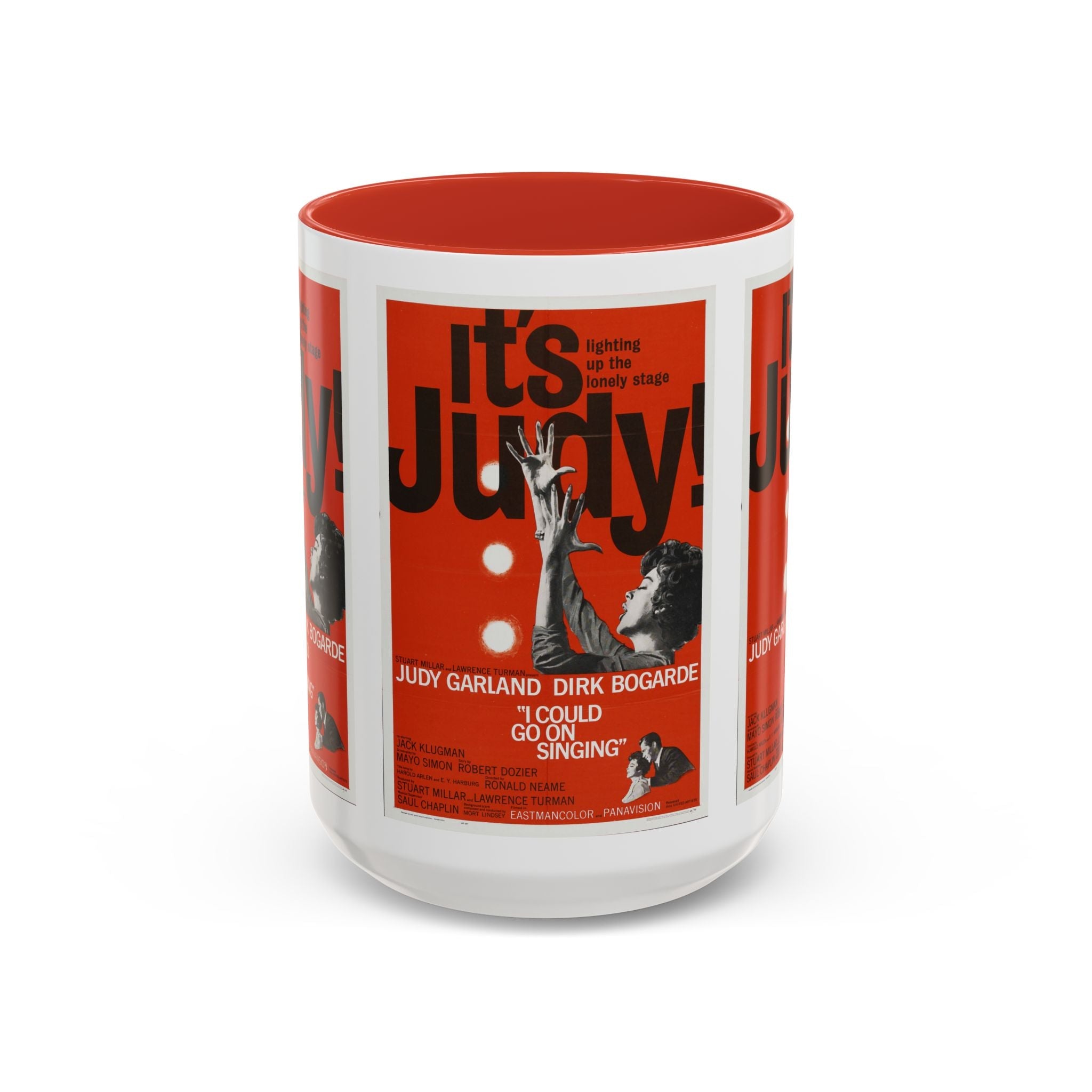 Cult Classic Movie Poster Art Accent Coffee Mug (11, 15oz) - It's Judy 1968 - POPvault