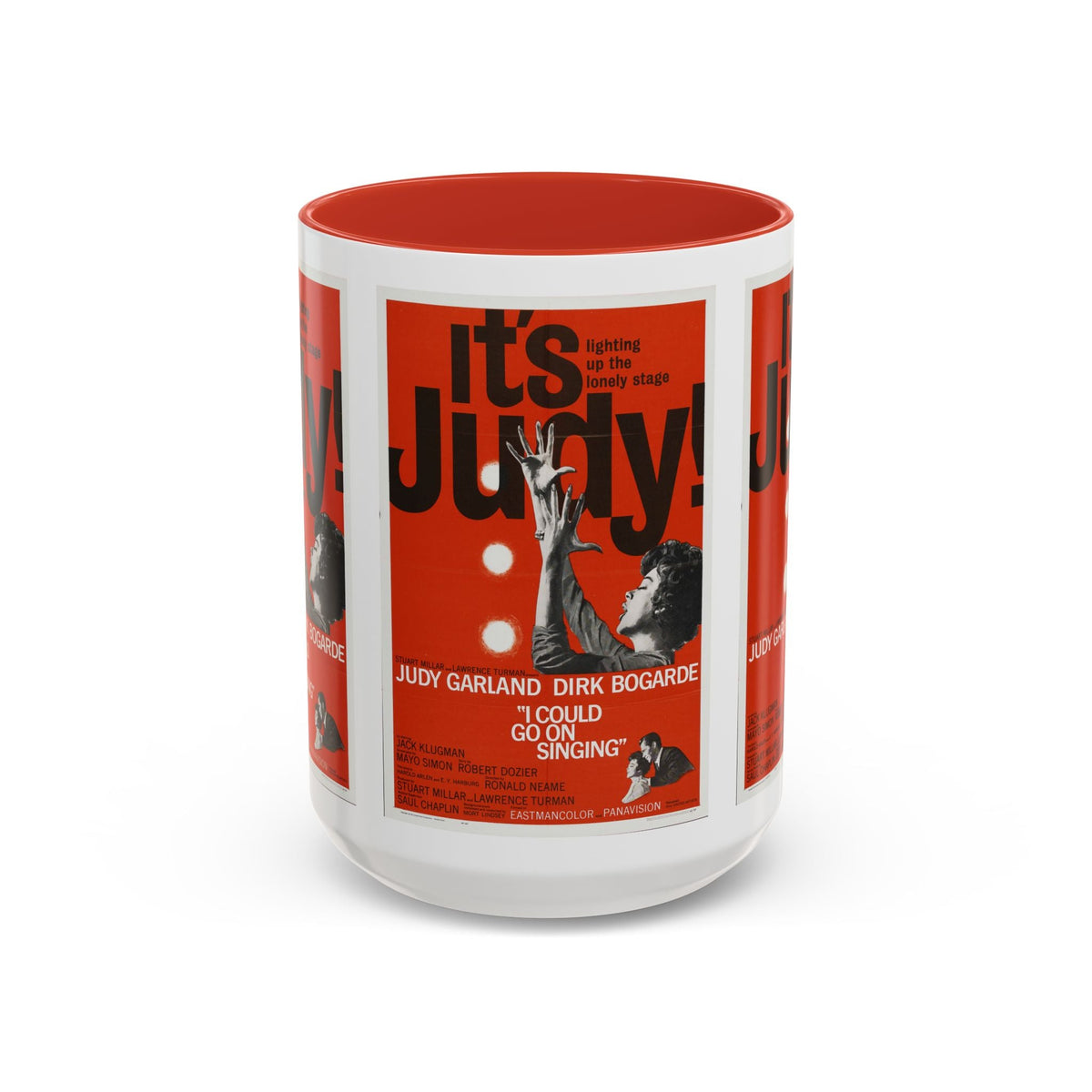 Cult Classic Movie Poster Art Accent Coffee Mug (11, 15oz) - It's Judy 1968 - Mug