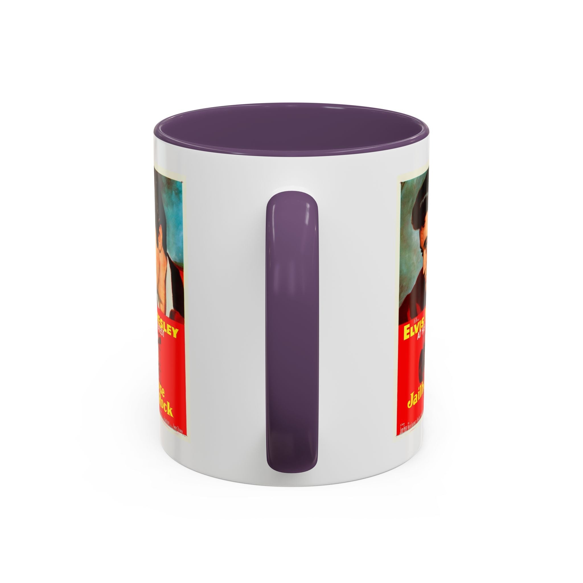 Cult Classic Movie Poster Art Accent Coffee Mug (11, 15oz) - Jailhouse Rock 1957 - POPvault