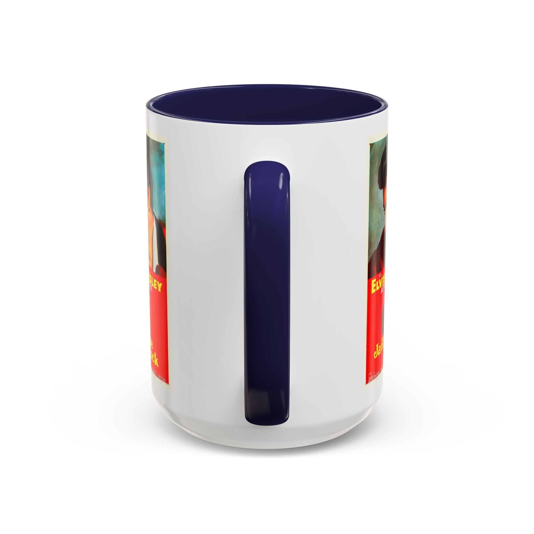 Cult Classic Movie Poster Art Accent Coffee Mug (11, 15oz) - Jailhouse Rock 1957 - POPvault