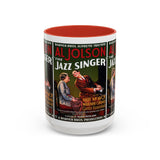 Cult Classic Movie Poster Art Accent Coffee Mug (11, 15oz) - Jazz Singer 1927 - POPvault