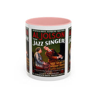 Cult Classic Movie Poster Art Accent Coffee Mug (11, 15oz) - Jazz Singer 1927 - Mug