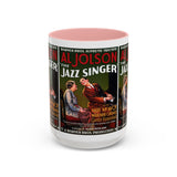 Cult Classic Movie Poster Art Accent Coffee Mug (11, 15oz) - Jazz Singer 1927 - POPvault