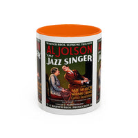 Cult Classic Movie Poster Art Accent Coffee Mug (11, 15oz) - Jazz Singer 1927 - Mug