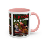 Cult Classic Movie Poster Art Accent Coffee Mug (11, 15oz) - Jazz Singer 1927 - POPvault