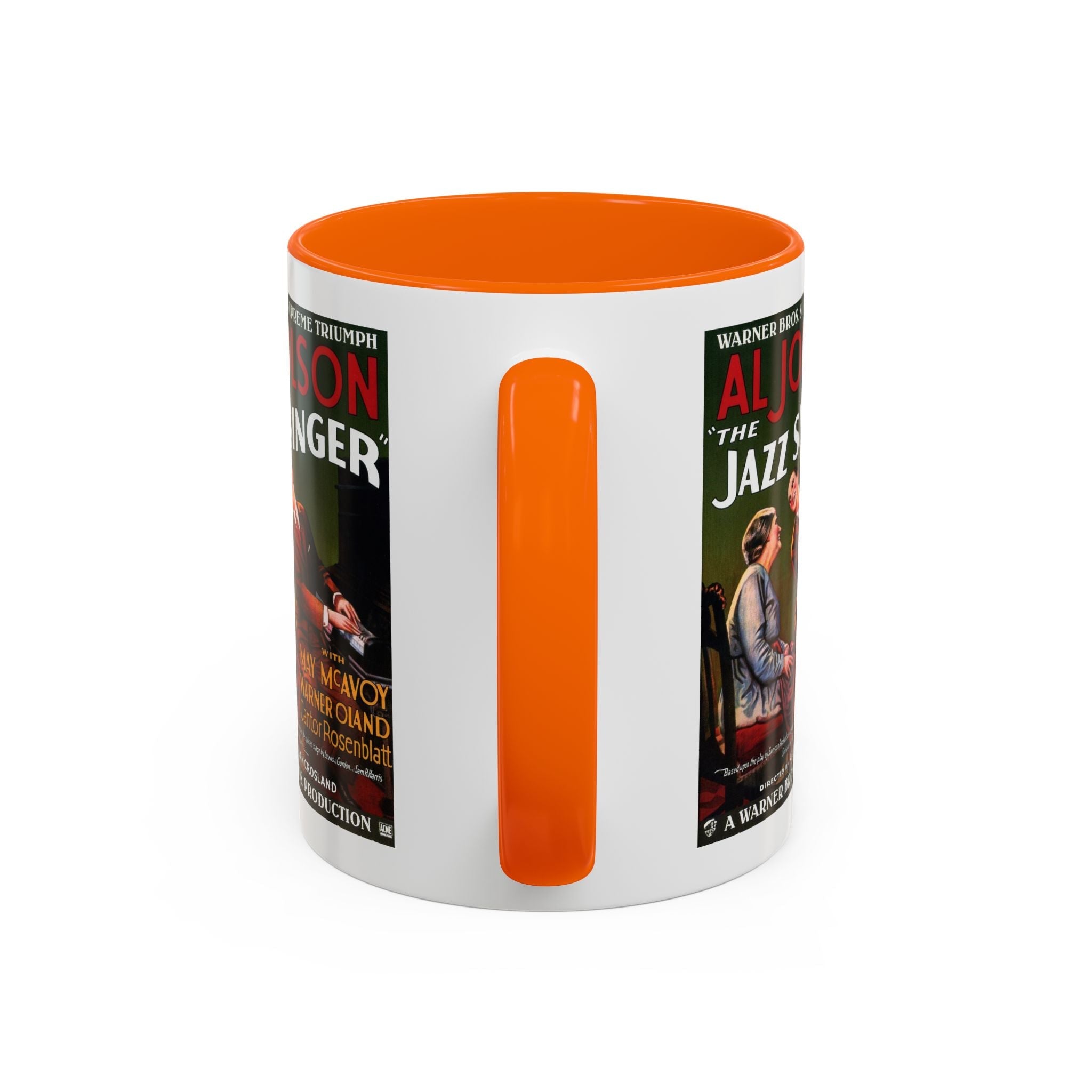 Cult Classic Movie Poster Art Accent Coffee Mug (11, 15oz) - Jazz Singer 1927 - POPvault