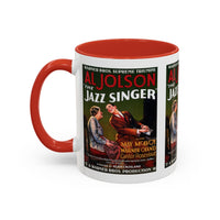Cult Classic Movie Poster Art Accent Coffee Mug (11, 15oz) - Jazz Singer 1927 - Mug