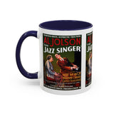 Cult Classic Movie Poster Art Accent Coffee Mug (11, 15oz) - Jazz Singer 1927 - POPvault
