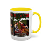 Cult Classic Movie Poster Art Accent Coffee Mug (11, 15oz) - Jazz Singer 1927 - POPvault
