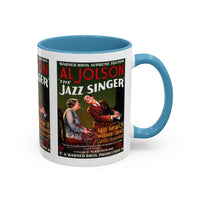 Cult Classic Movie Poster Art Accent Coffee Mug (11, 15oz) - Jazz Singer 1927 - Mug