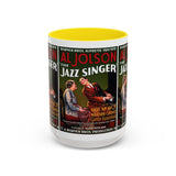 Cult Classic Movie Poster Art Accent Coffee Mug (11, 15oz) - Jazz Singer 1927 - POPvault