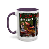 Cult Classic Movie Poster Art Accent Coffee Mug (11, 15oz) - Jazz Singer 1927 - POPvault