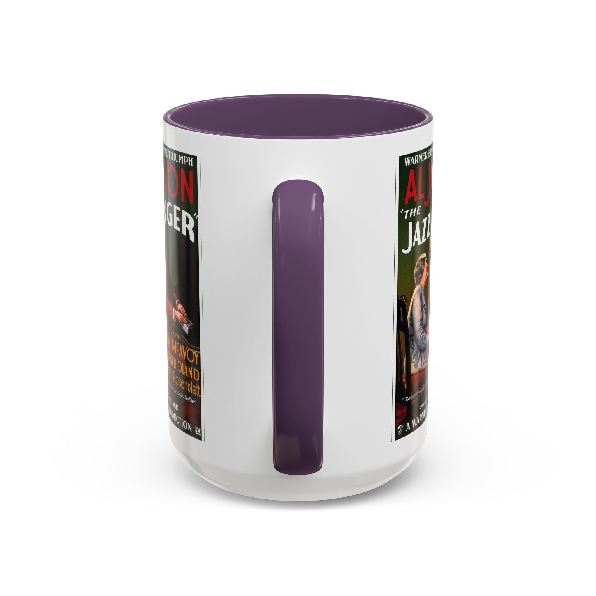Cult Classic Movie Poster Art Accent Coffee Mug (11, 15oz) - Jazz Singer 1927 - POPvault