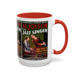 Cult Classic Movie Poster Art Accent Coffee Mug (11, 15oz) - Jazz Singer 1927 - POPvault