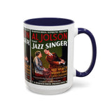 Cult Classic Movie Poster Art Accent Coffee Mug (11, 15oz) - Jazz Singer 1927 - POPvault