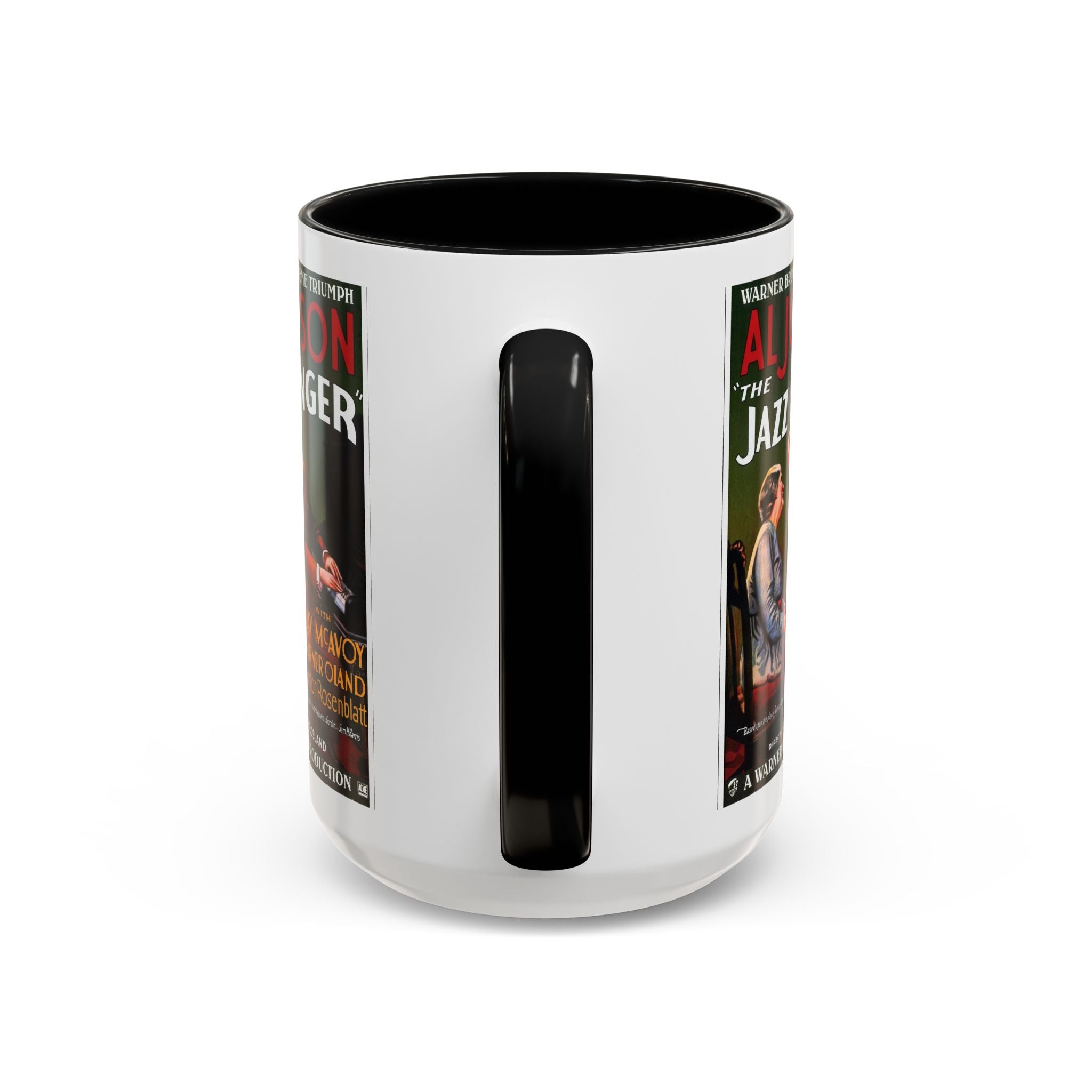 Cult Classic Movie Poster Art Accent Coffee Mug (11, 15oz) - Jazz Singer 1927 - POPvault