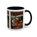 Cult Classic Movie Poster Art Accent Coffee Mug (11, 15oz) - Jazz Singer 1927 - POPvault