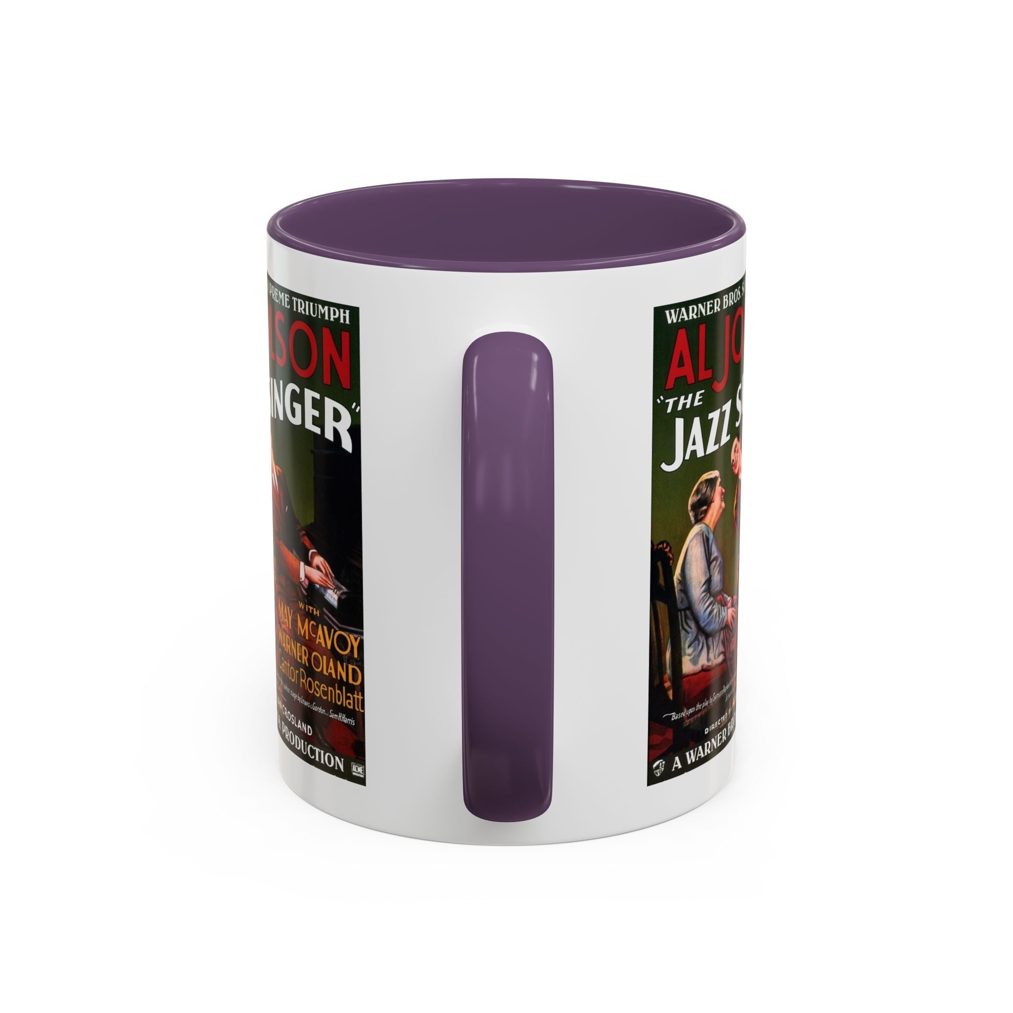 Cult Classic Movie Poster Art Accent Coffee Mug (11, 15oz) - Jazz Singer 1927 - POPvault