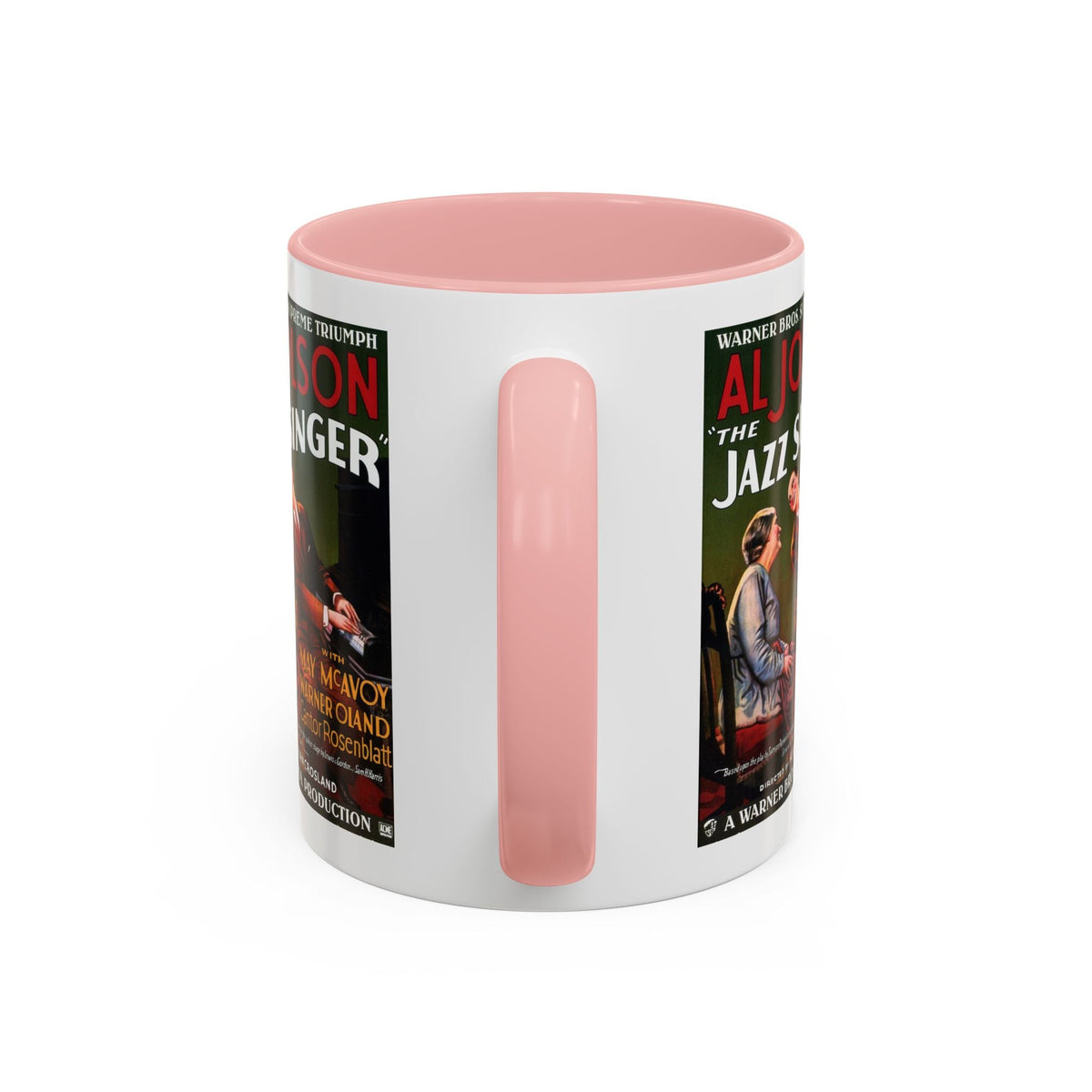 Cult Classic Movie Poster Art Accent Coffee Mug (11, 15oz) - Jazz Singer 1927 - Mug