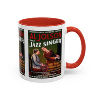 Cult Classic Movie Poster Art Accent Coffee Mug (11, 15oz) - Jazz Singer 1927 - Mug