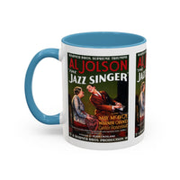 Cult Classic Movie Poster Art Accent Coffee Mug (11, 15oz) - Jazz Singer 1927 - Mug
