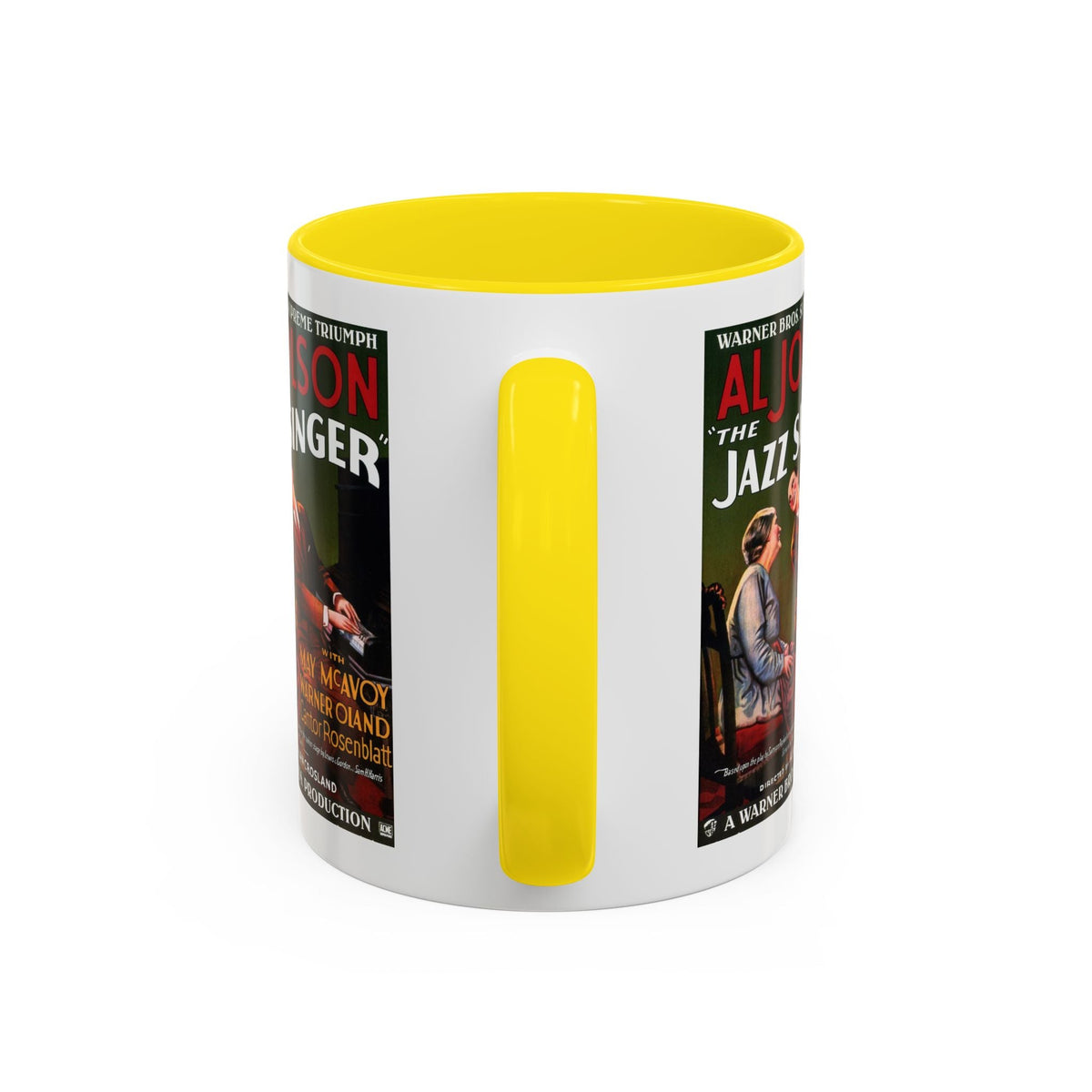 Cult Classic Movie Poster Art Accent Coffee Mug (11, 15oz) - Jazz Singer 1927 - Mug