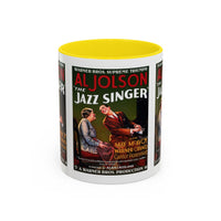 Cult Classic Movie Poster Art Accent Coffee Mug (11, 15oz) - Jazz Singer 1927 - Mug