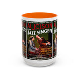 Cult Classic Movie Poster Art Accent Coffee Mug (11, 15oz) - Jazz Singer 1927 - POPvault