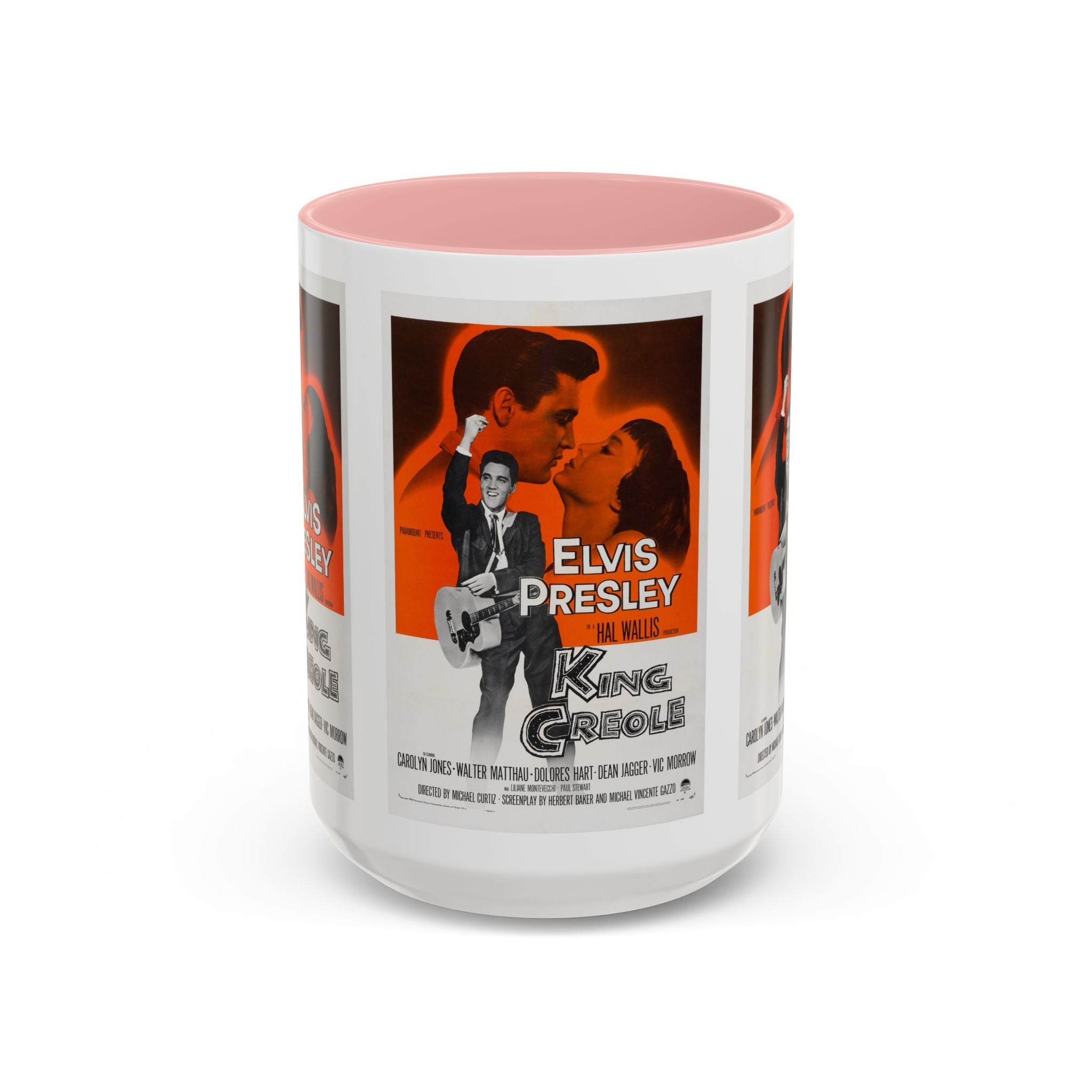 Cult Classic Movie Poster Art Accent Coffee Mug (11, 15oz) - King Creole 1958 - POPvault