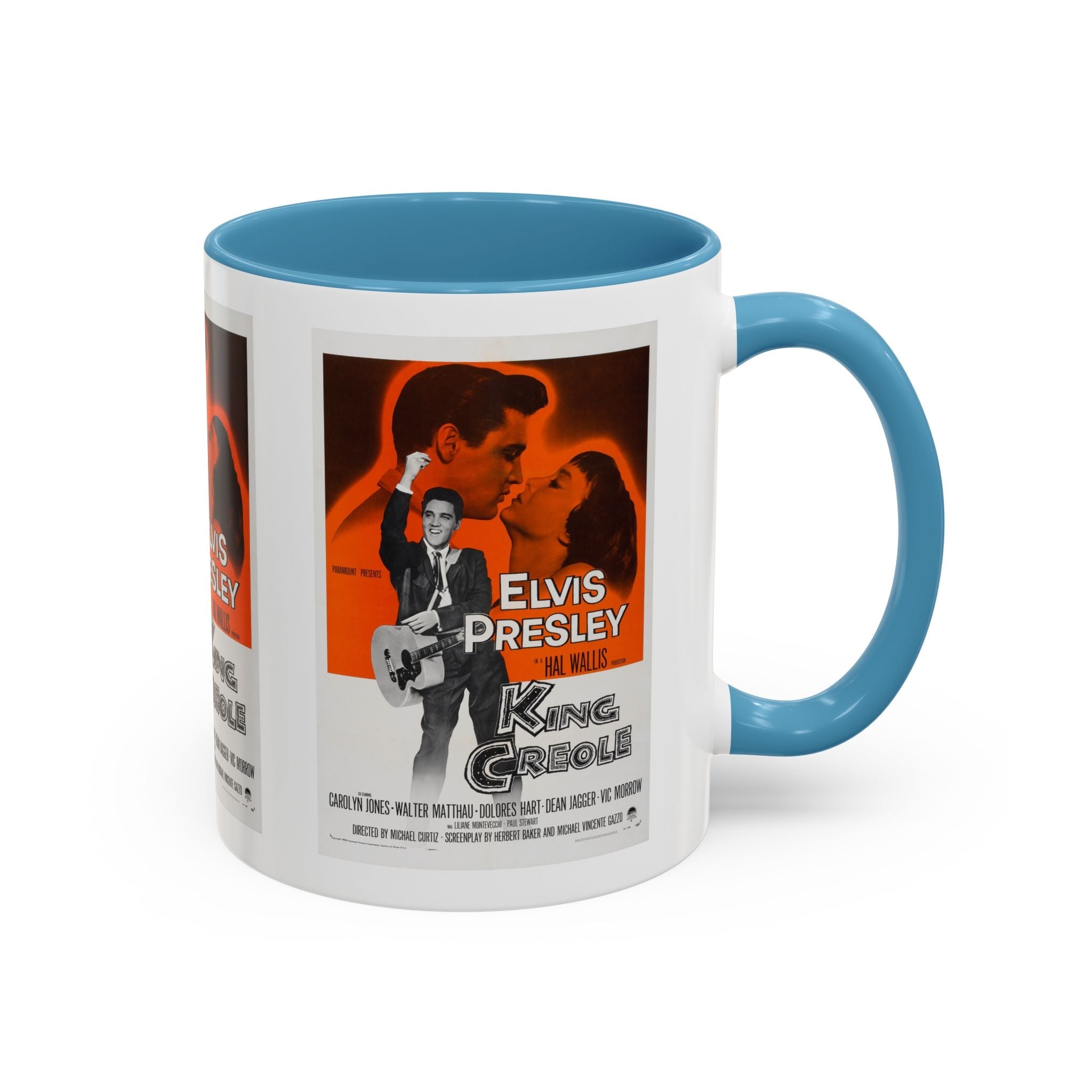 Cult Classic Movie Poster Art Accent Coffee Mug (11, 15oz) - King Creole 1958 - POPvault