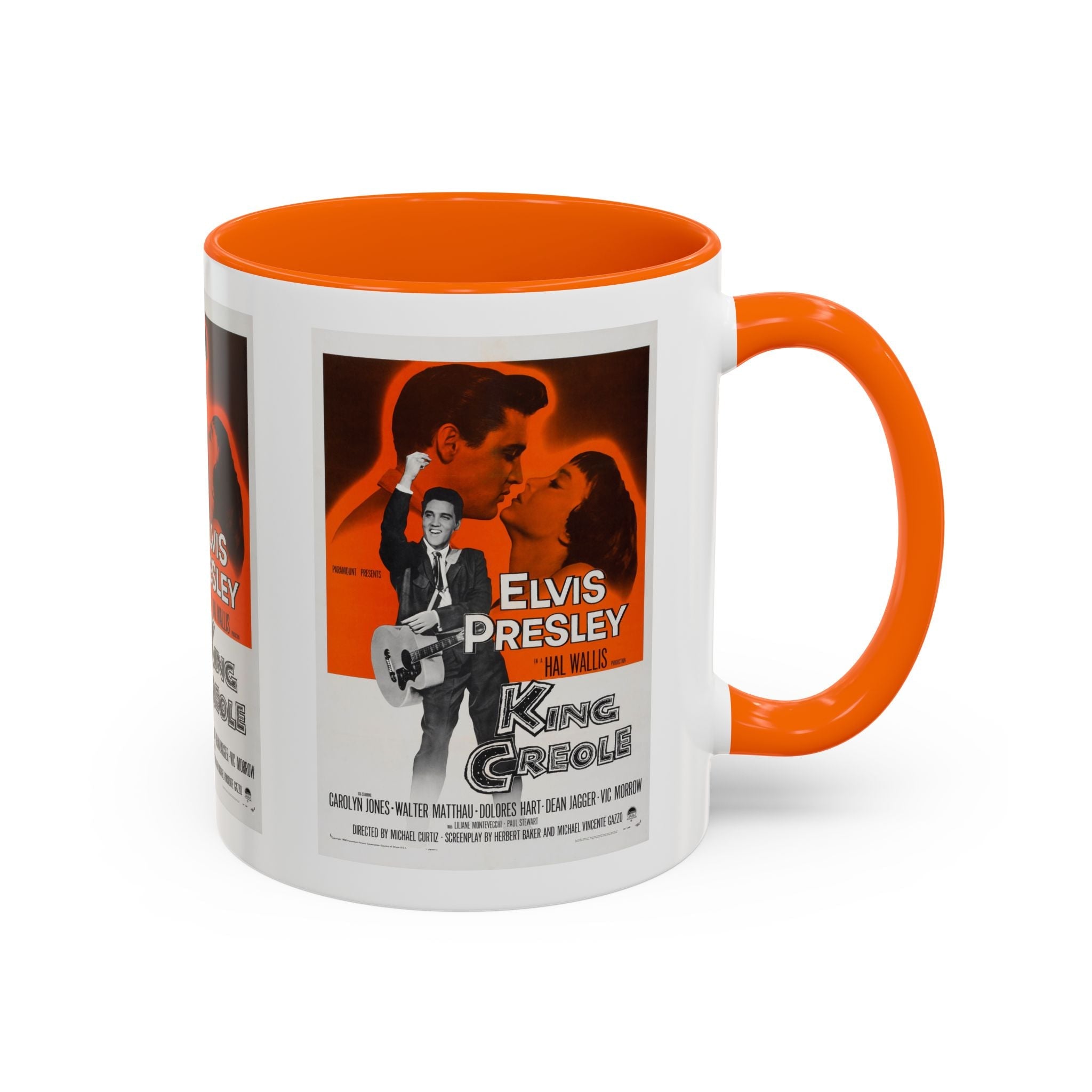 Cult Classic Movie Poster Art Accent Coffee Mug (11, 15oz) - King Creole 1958 - POPvault