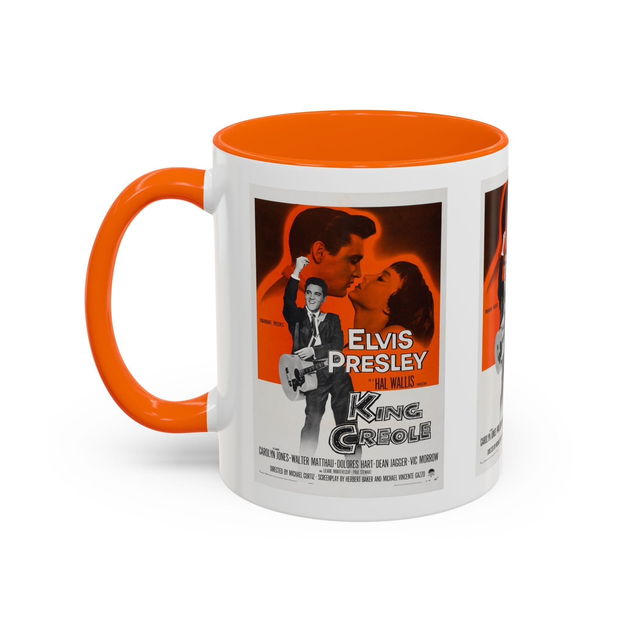 Cult Classic Movie Poster Art Accent Coffee Mug (11, 15oz) - King Creole 1958 - POPvault