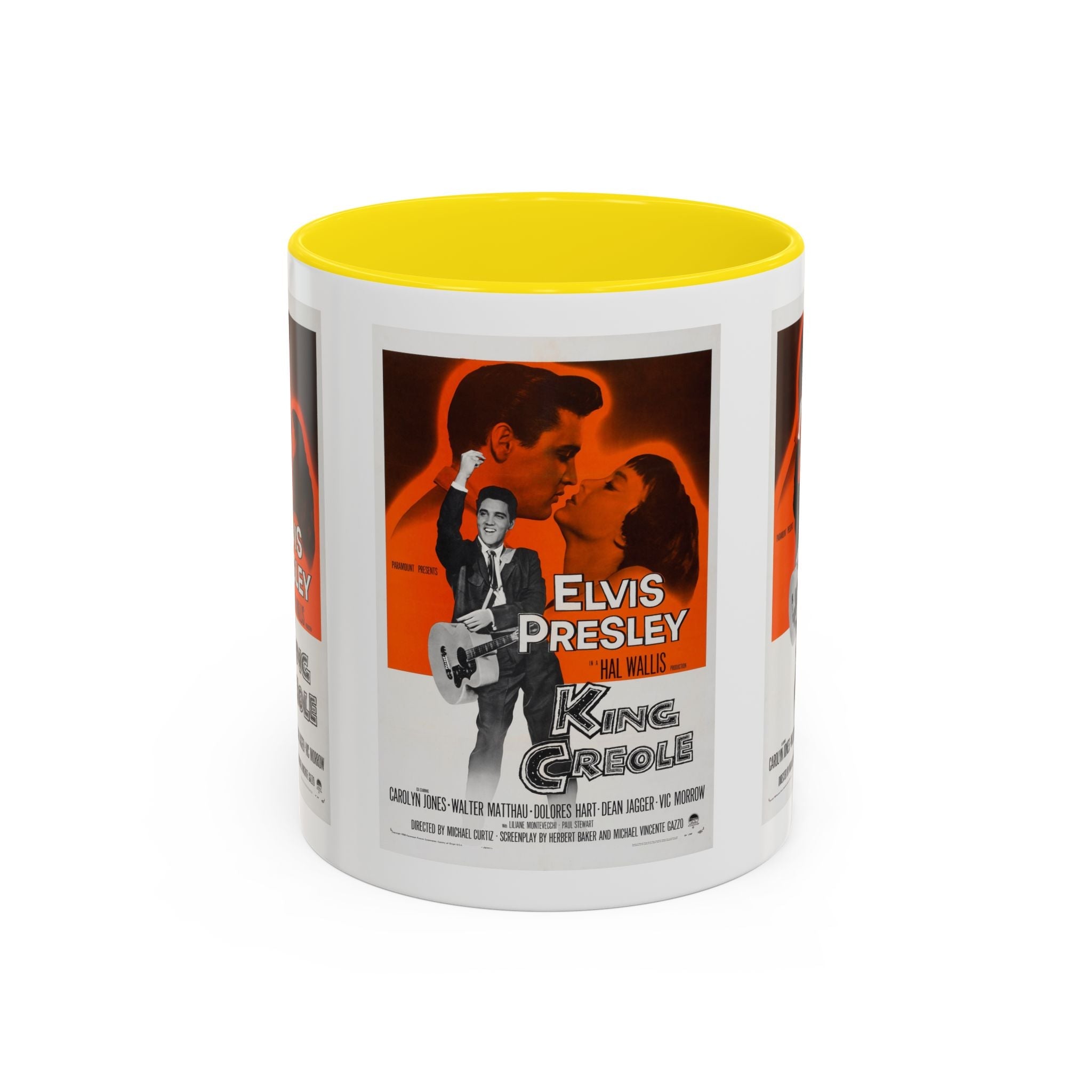 Cult Classic Movie Poster Art Accent Coffee Mug (11, 15oz) - King Creole 1958 - POPvault