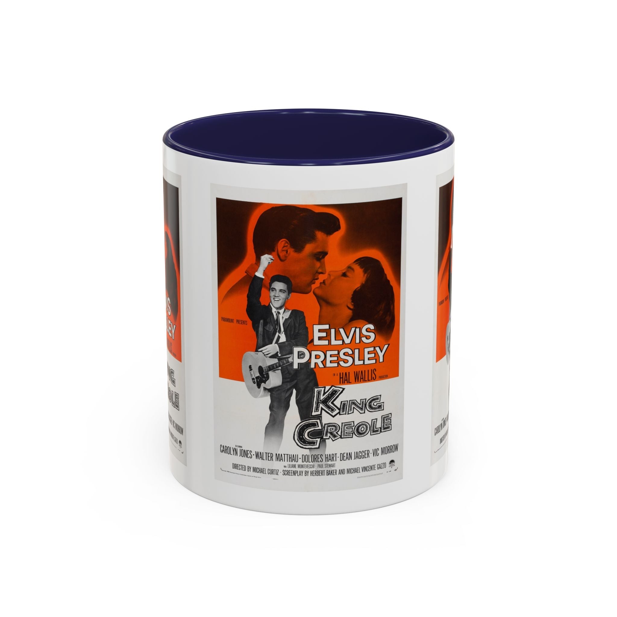 Cult Classic Movie Poster Art Accent Coffee Mug (11, 15oz) - King Creole 1958 - POPvault
