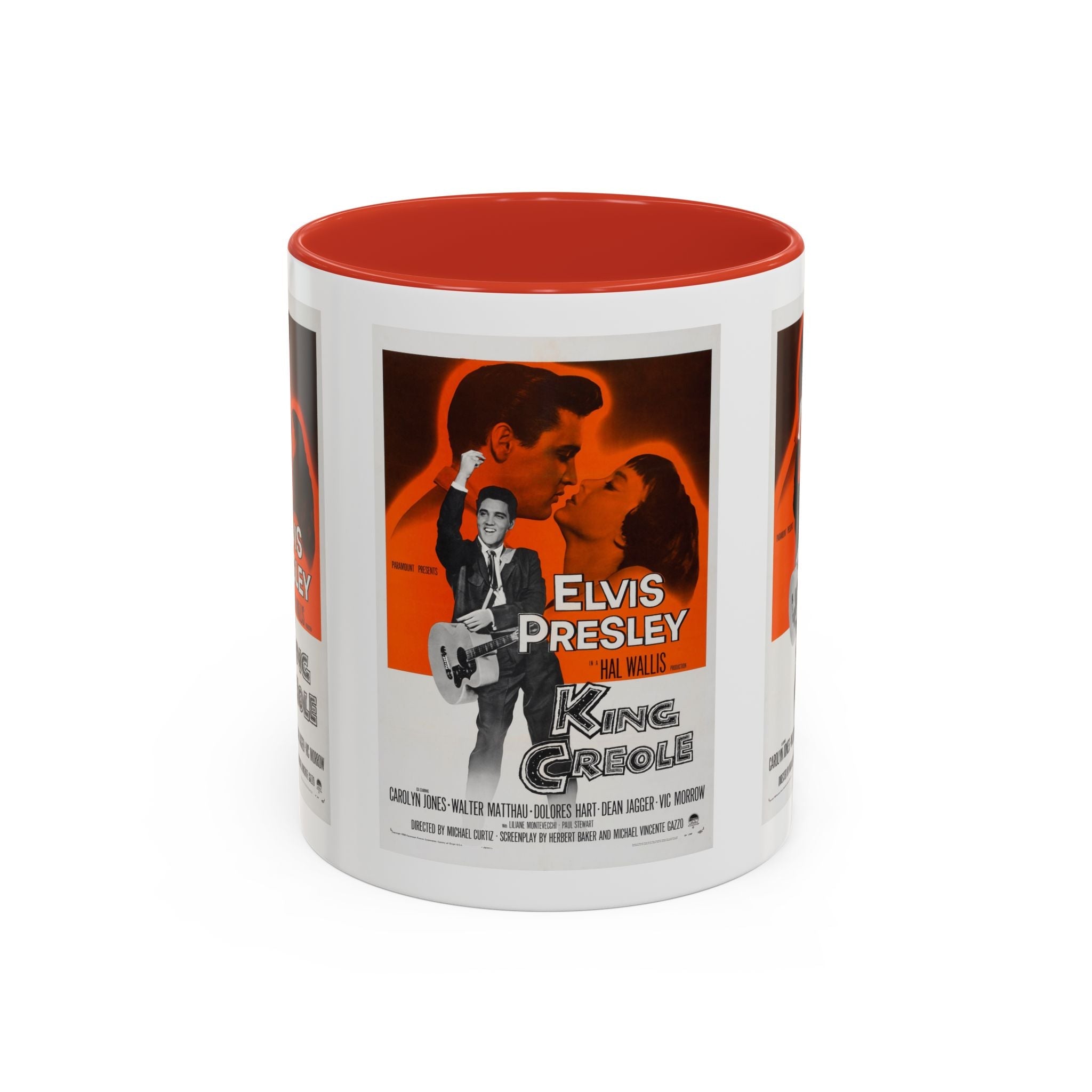 Cult Classic Movie Poster Art Accent Coffee Mug (11, 15oz) - King Creole 1958 - POPvault