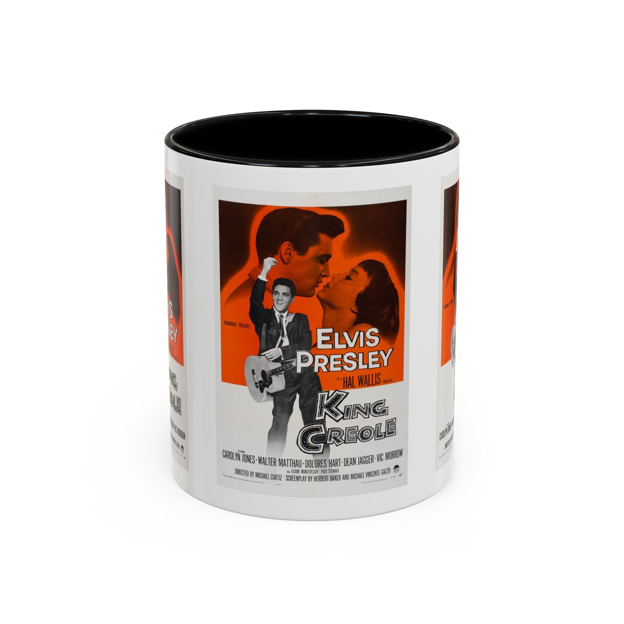Cult Classic Movie Poster Art Accent Coffee Mug (11, 15oz) - King Creole 1958 - POPvault