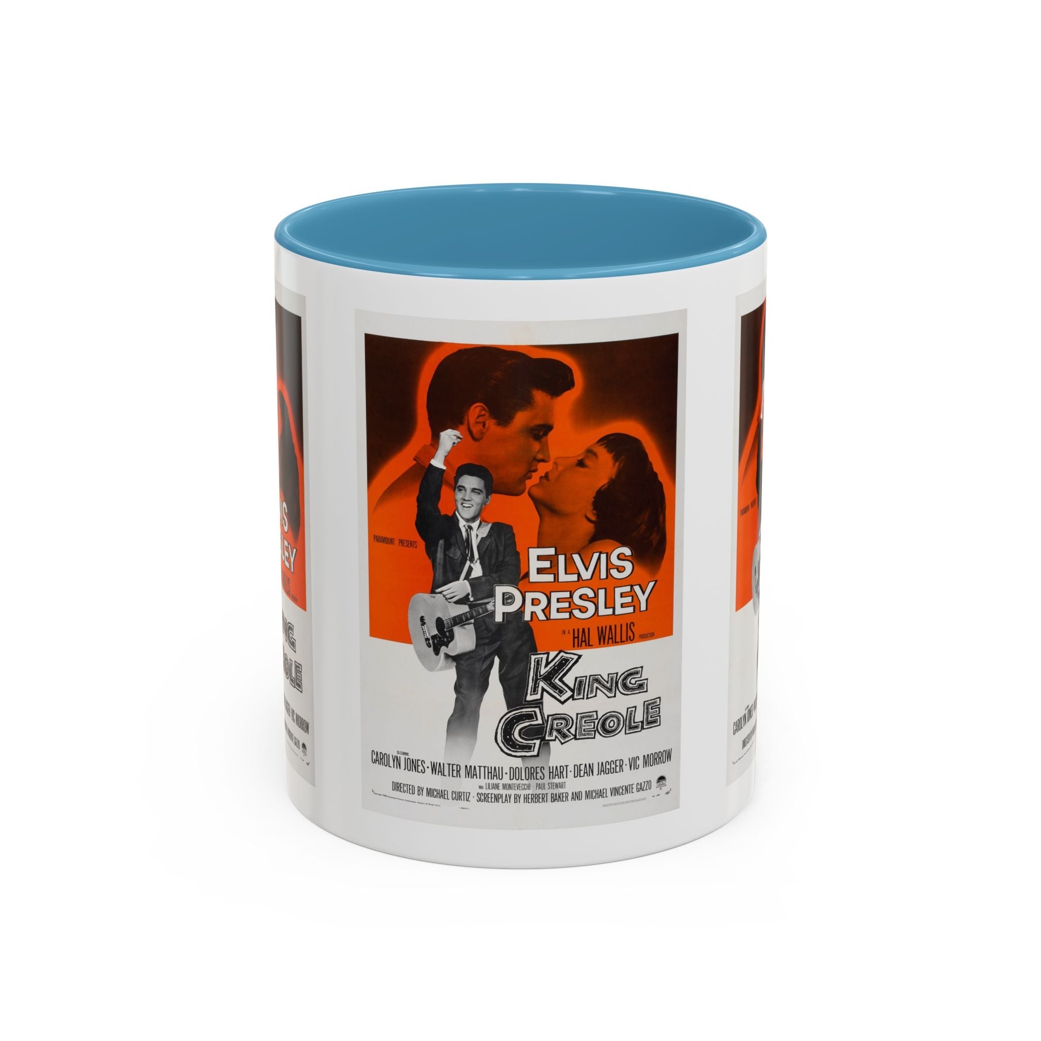 Cult Classic Movie Poster Art Accent Coffee Mug (11, 15oz) - King Creole 1958 - POPvault