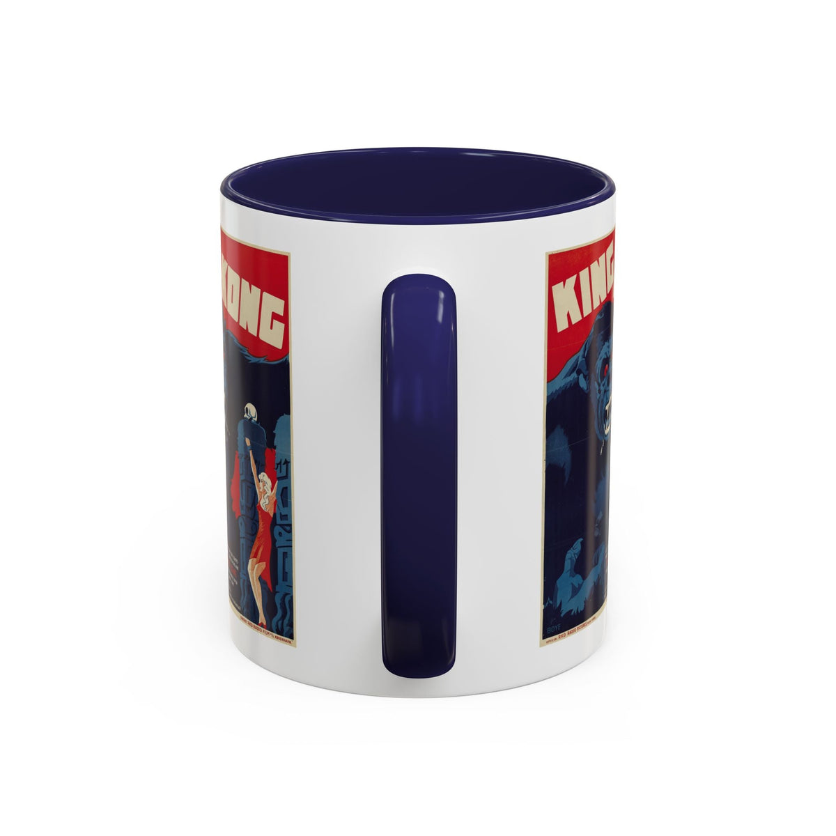 Cult Classic Movie Poster Art Accent Coffee Mug (11, 15oz) - King Kong 1933 - Mug