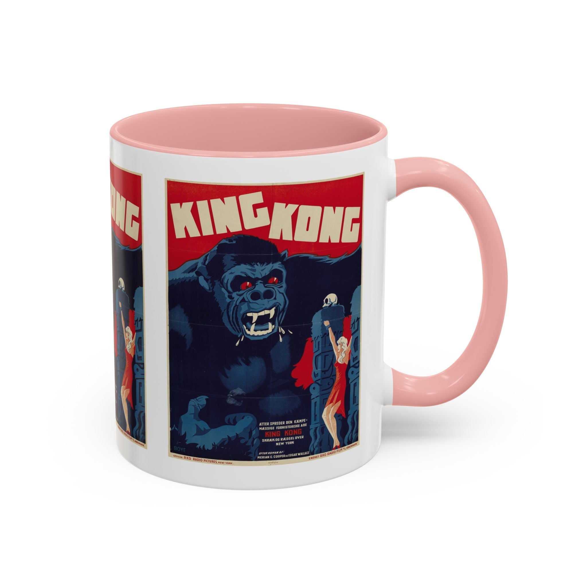 Cult Classic Movie Poster Art Accent Coffee Mug (11, 15oz) - King Kong 1933 - POPvault