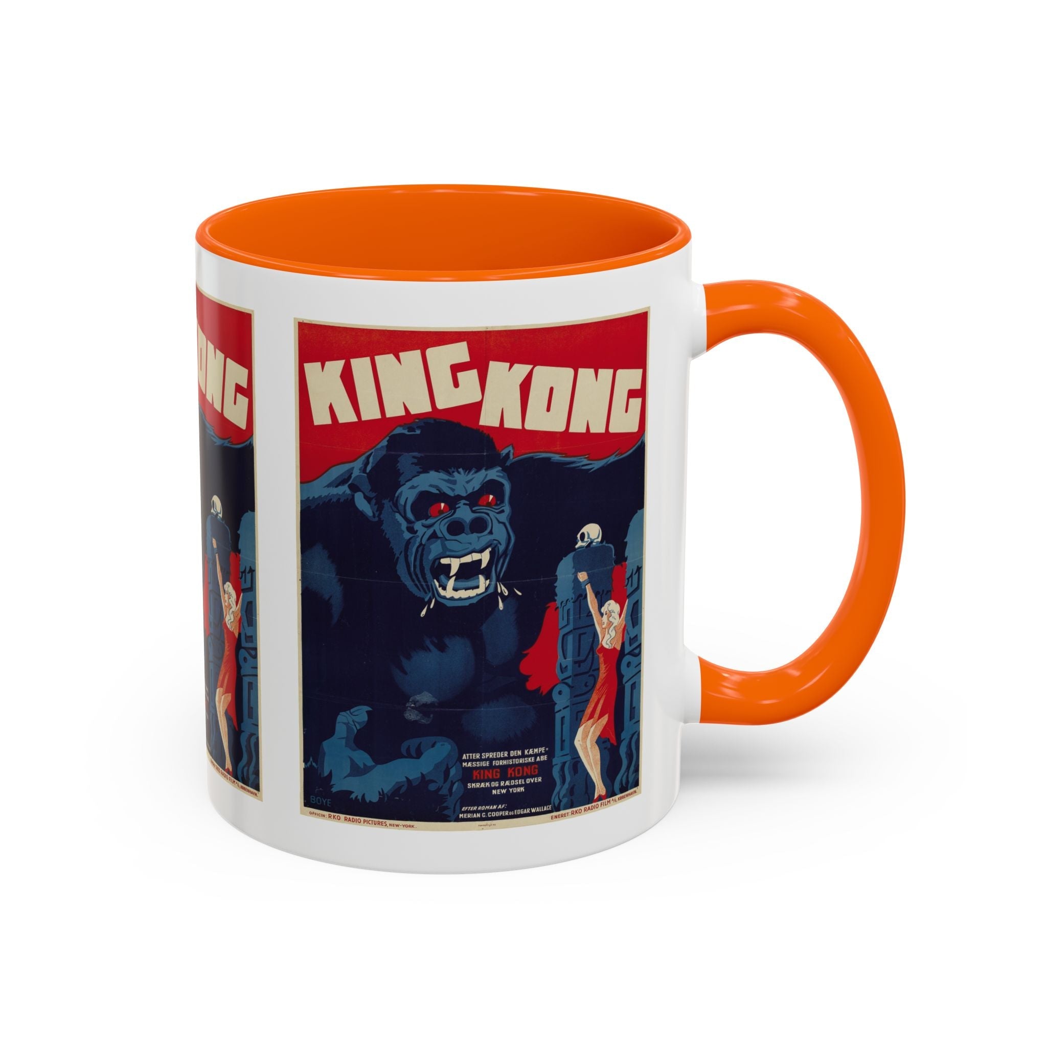 Cult Classic Movie Poster Art Accent Coffee Mug (11, 15oz) - King Kong 1933 - POPvault