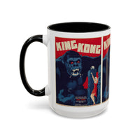 Cult Classic Movie Poster Art Accent Coffee Mug (11, 15oz) - King Kong 1933 - Mug