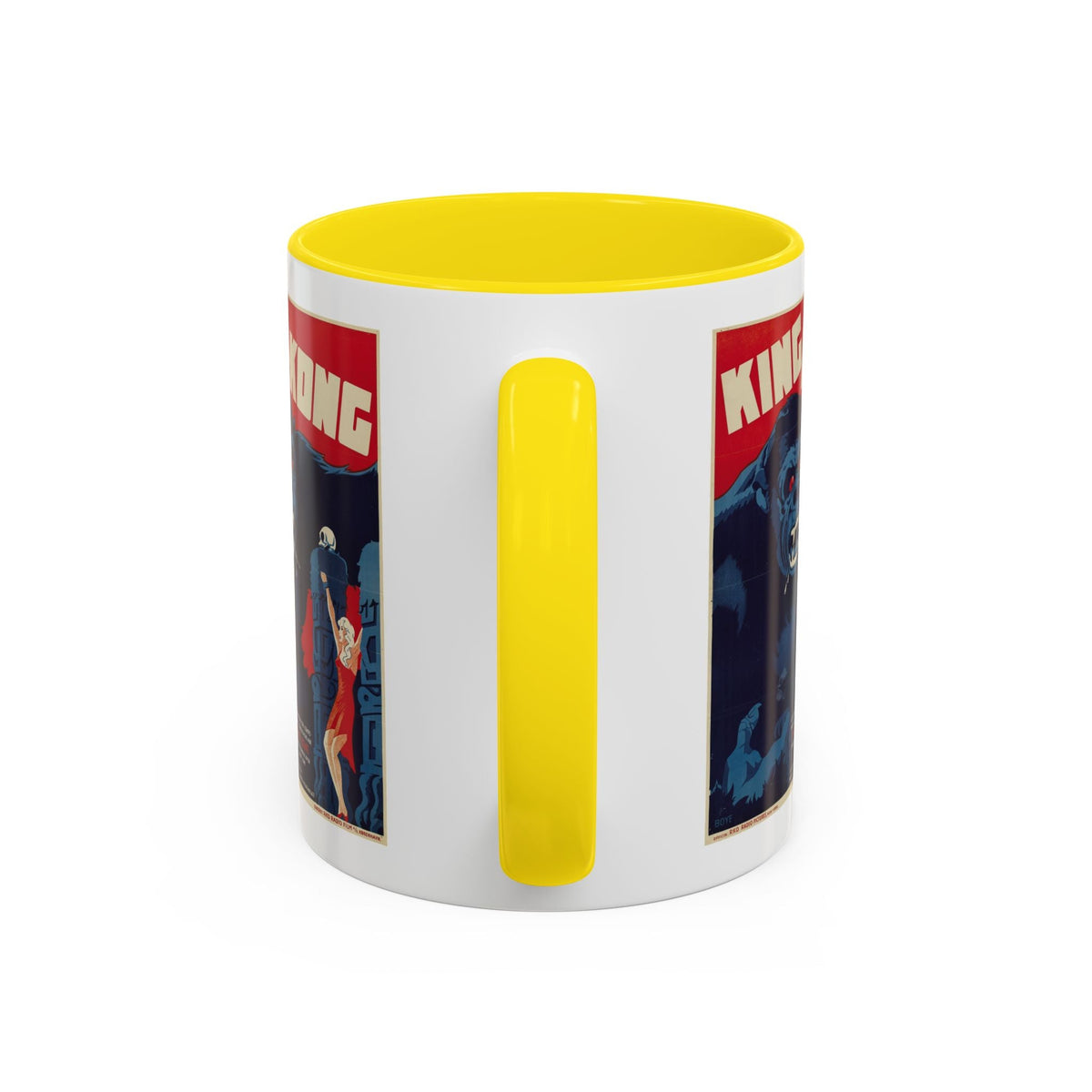 Cult Classic Movie Poster Art Accent Coffee Mug (11, 15oz) - King Kong 1933 - Mug