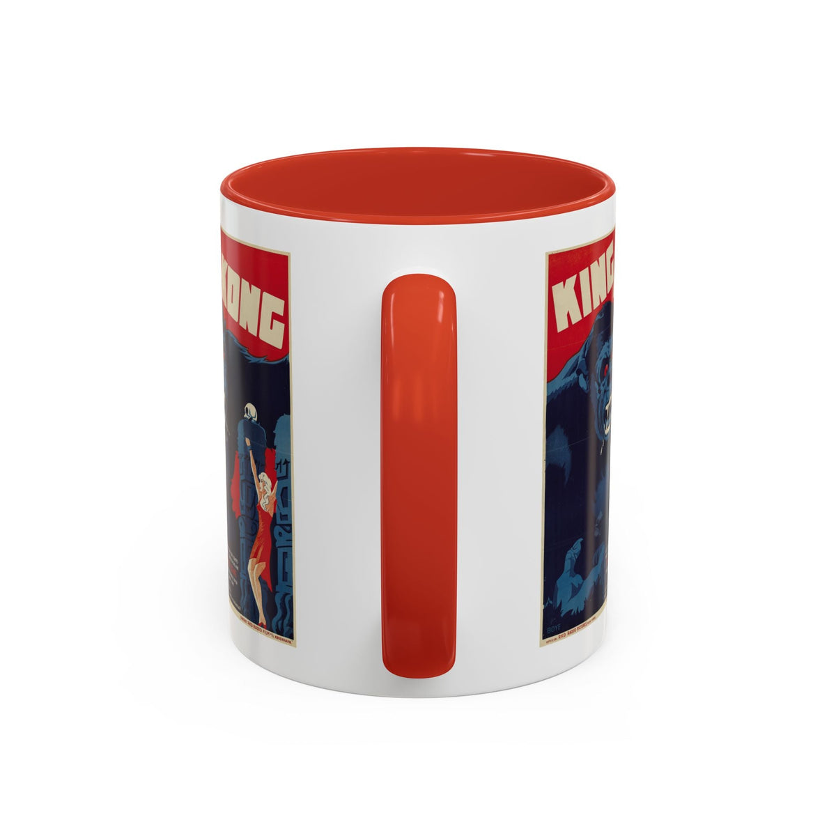 Cult Classic Movie Poster Art Accent Coffee Mug (11, 15oz) - King Kong 1933 - Mug