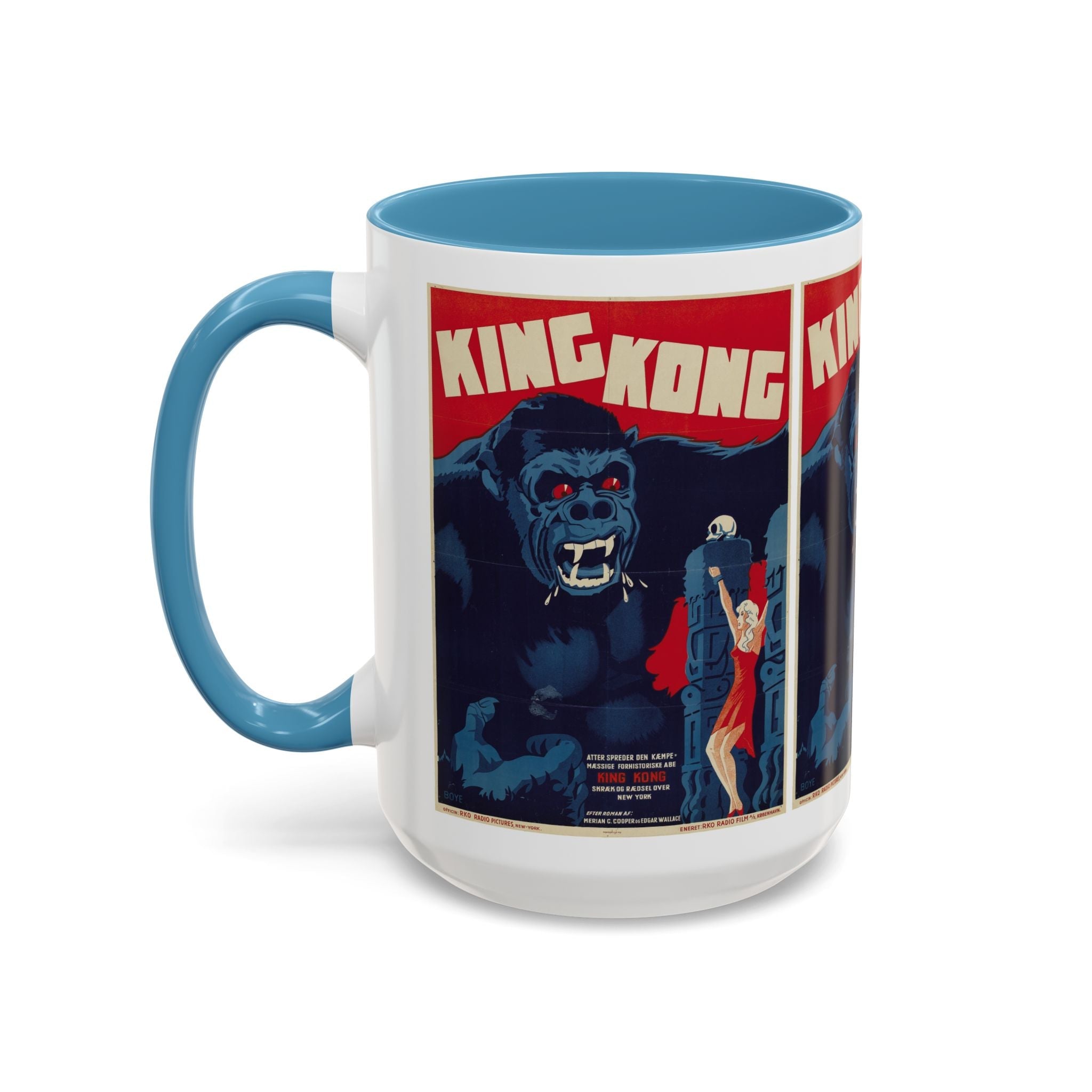 Cult Classic Movie Poster Art Accent Coffee Mug (11, 15oz) - King Kong 1933 - POPvault
