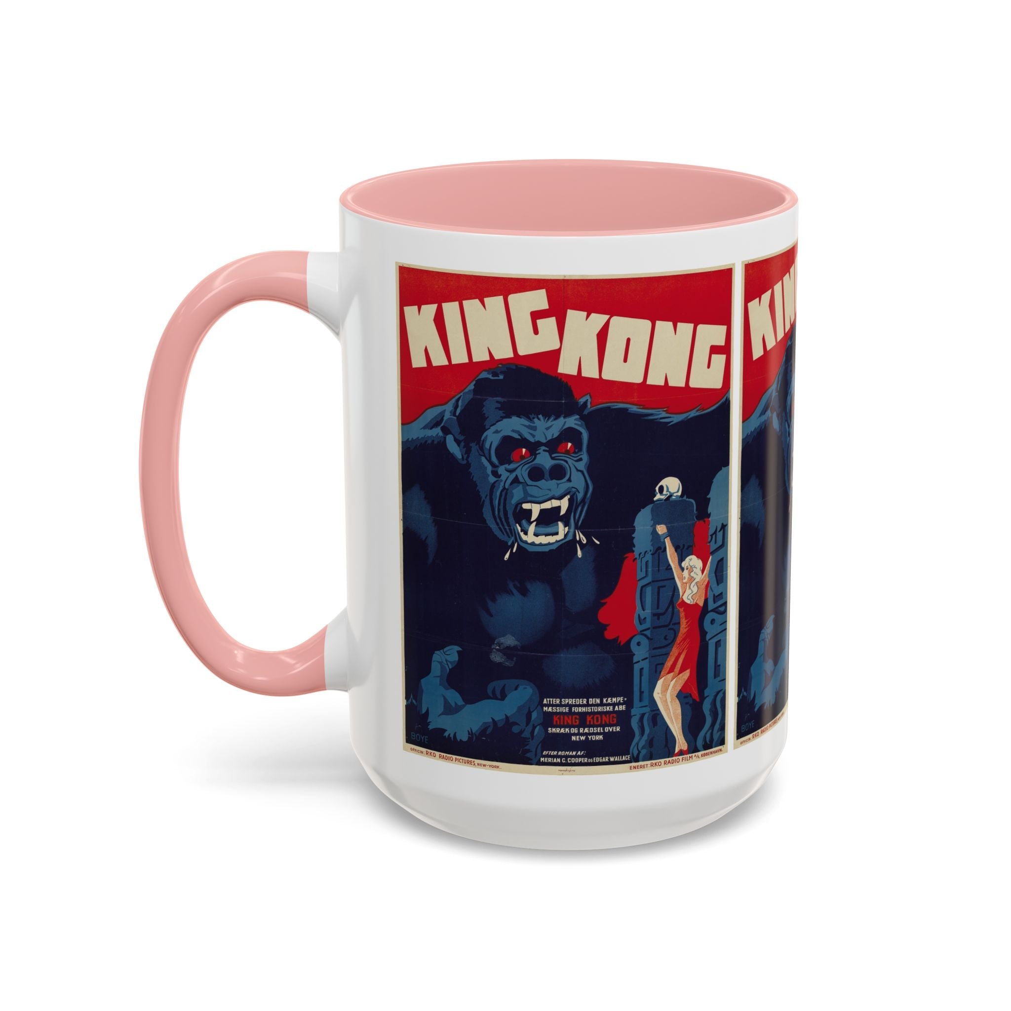 Cult Classic Movie Poster Art Accent Coffee Mug (11, 15oz) - King Kong 1933 - POPvault