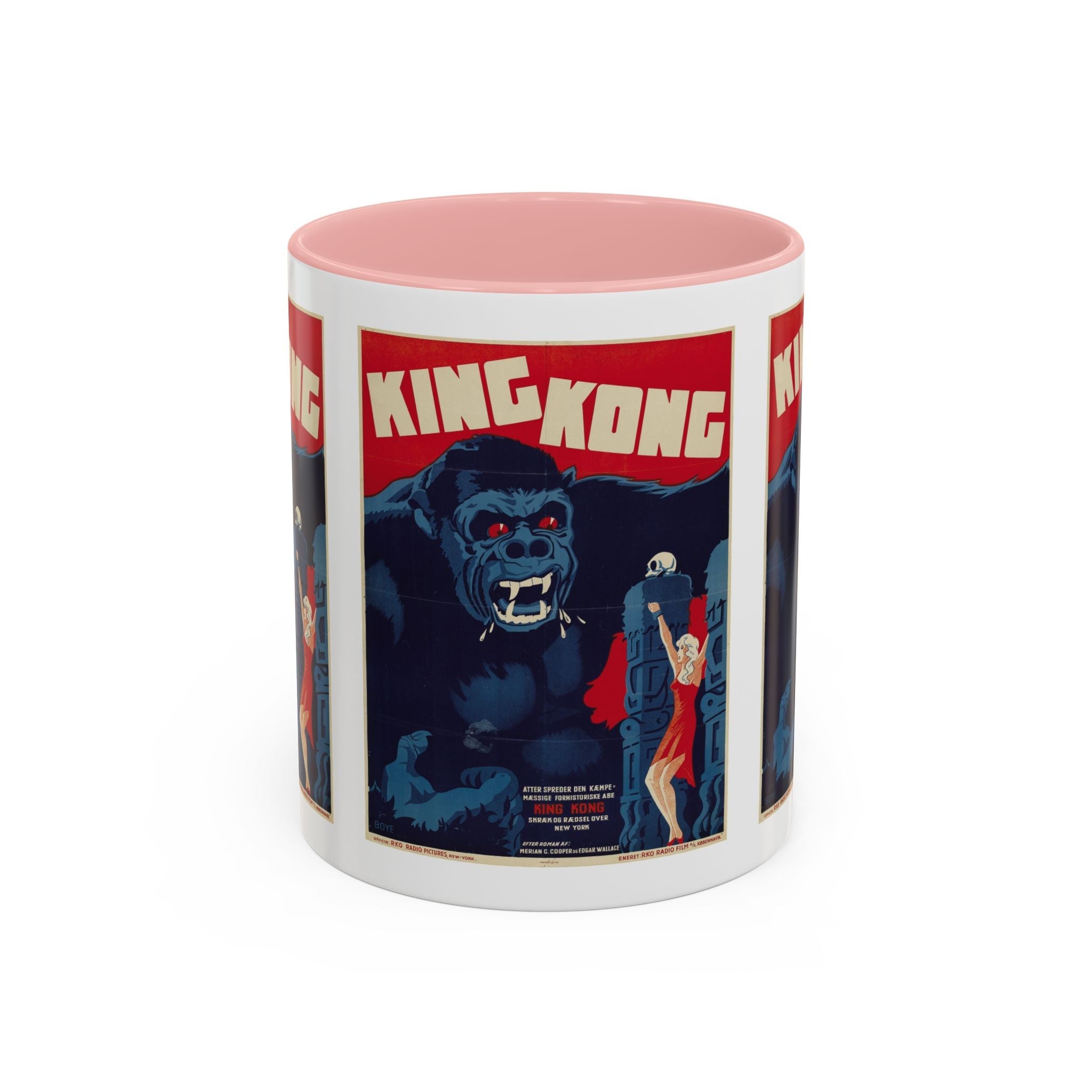 Cult Classic Movie Poster Art Accent Coffee Mug (11, 15oz) - King Kong 1933 - POPvault