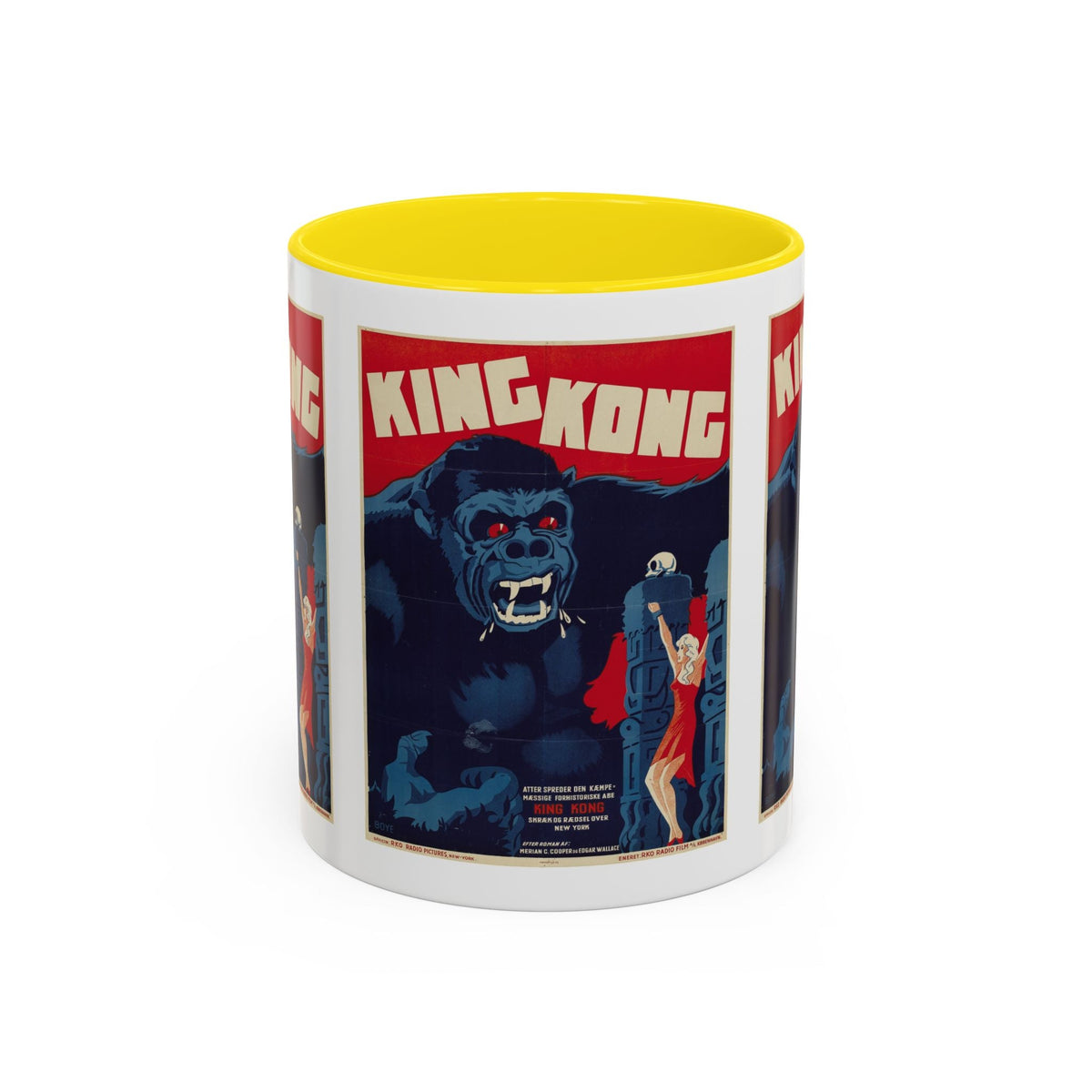 Cult Classic Movie Poster Art Accent Coffee Mug (11, 15oz) - King Kong 1933 - Mug