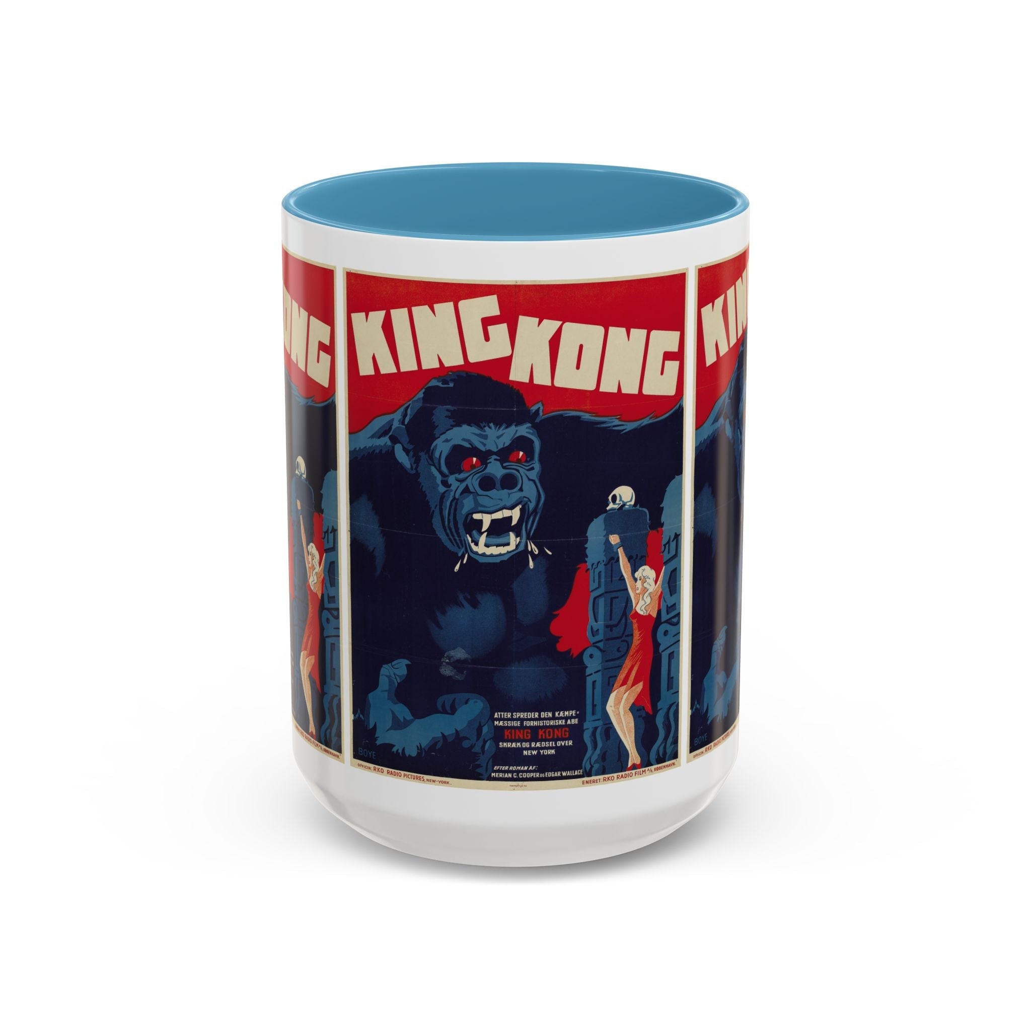 Cult Classic Movie Poster Art Accent Coffee Mug (11, 15oz) - King Kong 1933 - POPvault